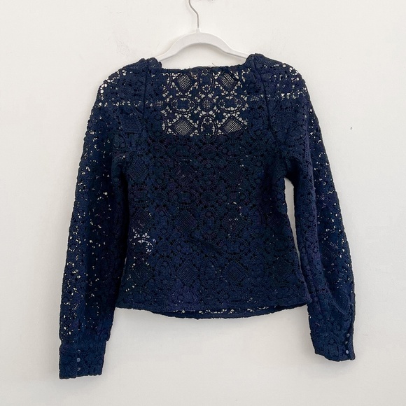 Sezane Alvere Blouse in Black 2 (FR 34) NWOT - Picture 7 of 10